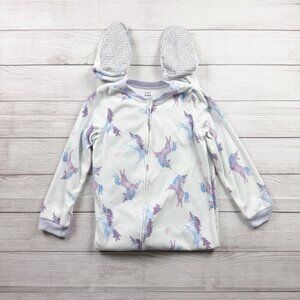 Carter’s Fleece Unicorn Heart Footed Pajamas